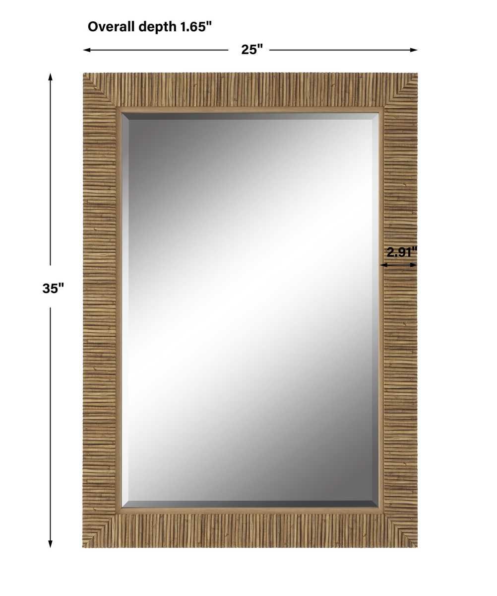 Mirror W00561 - perfect for enhancing light and creating a sense of space | Image 10 | InSTYLE Home & Rugs