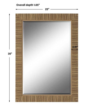 Mirror W00561 - perfect for enhancing light and creating a sense of space | Image 10 | InSTYLE Home & Rugs