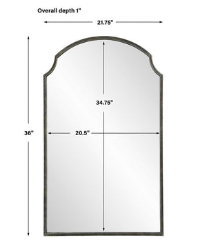 Mirror W00576 - perfect for enhancing light and creating a sense of space | Image 7 | InSTYLE Home & Rugs