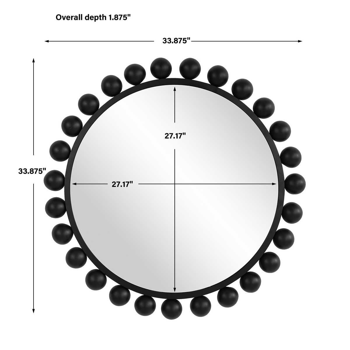 Mirror W00578 - elegant and functional accent pieces for any room | Image 8 | InSTYLE Home & Rugs