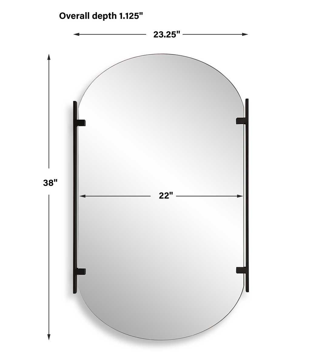 Mirror W00581 - available in various shapes, sizes, and frame styles | Image 8 | InSTYLE Home & Rugs