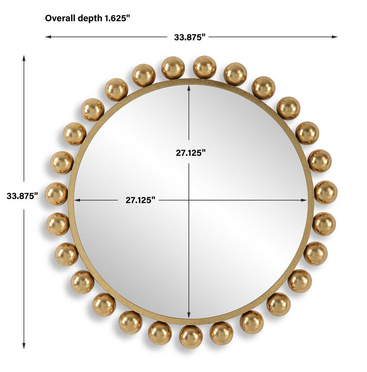 Mirror W00583 - perfect for enhancing light and creating a sense of space | Image 8 | InSTYLE Home & Rugs