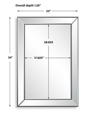 Mirror W00590 - elegant and functional accent pieces for any room | Image 8 | InSTYLE Home & Rugs