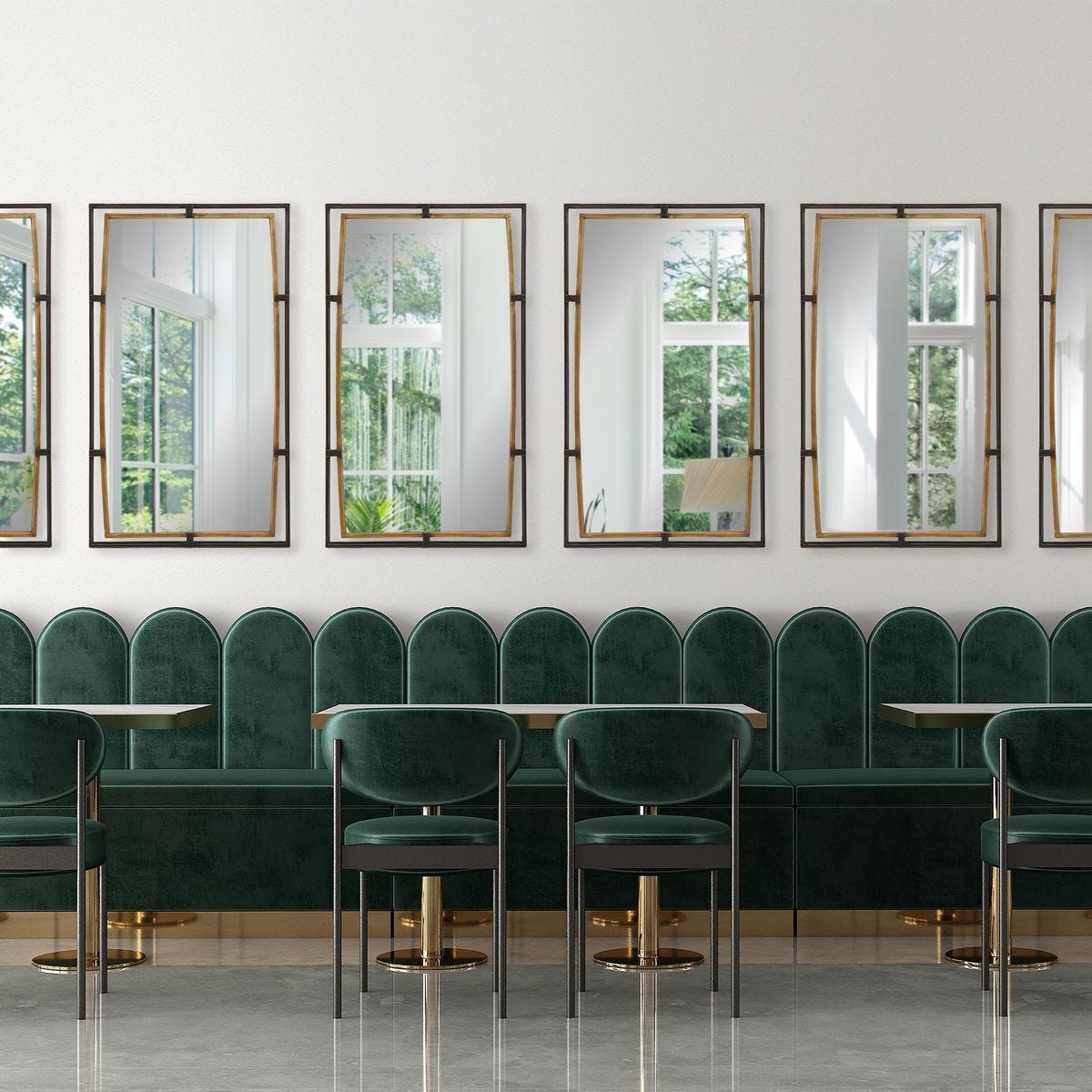 Mirror W00607 - elegant and functional accent pieces for any room | Image 3 | InSTYLE Home & Rugs