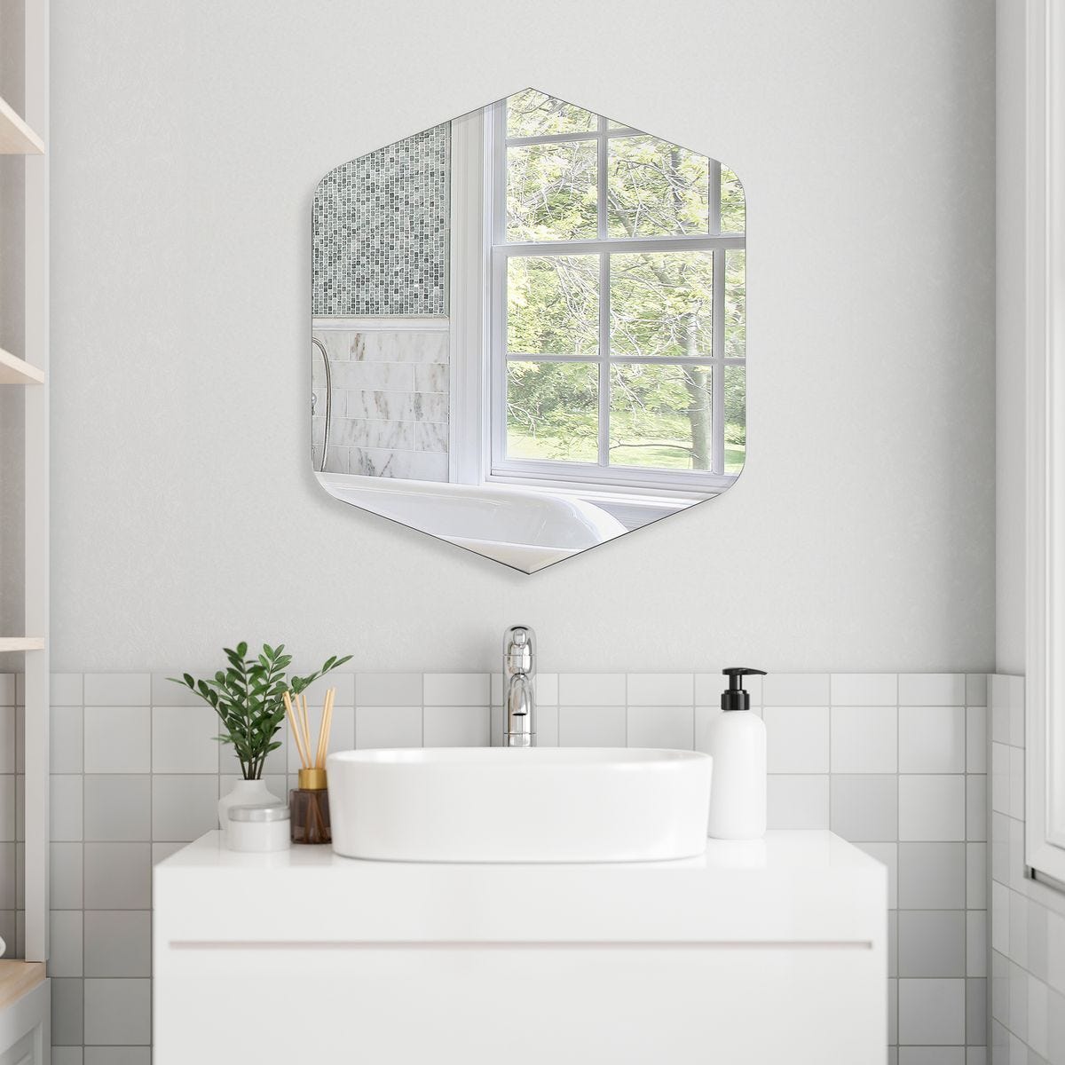 MIRROR w00610 - available in various shapes, sizes, and frame styles | Image 1 | InSTYLE Home & Rugs