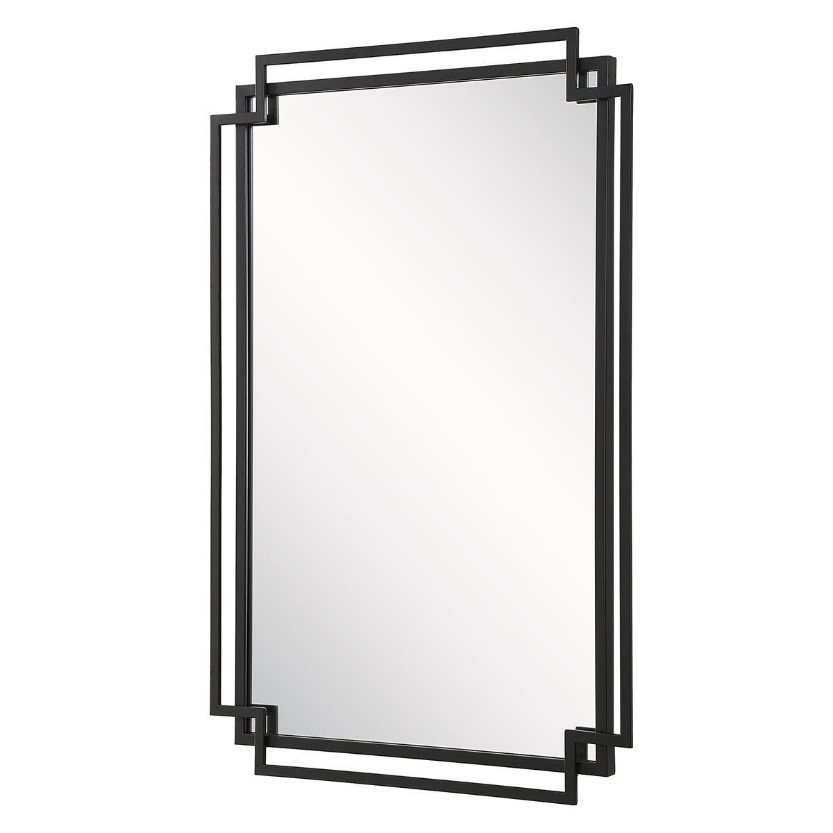 Mirror W00612 - perfect for enhancing light and creating a sense of space | Image 4 | InSTYLE Home & Rugs