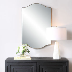 Mirror W00629 - perfect for enhancing light and creating a sense of space | Image 1 | InSTYLE Home & Rugs
