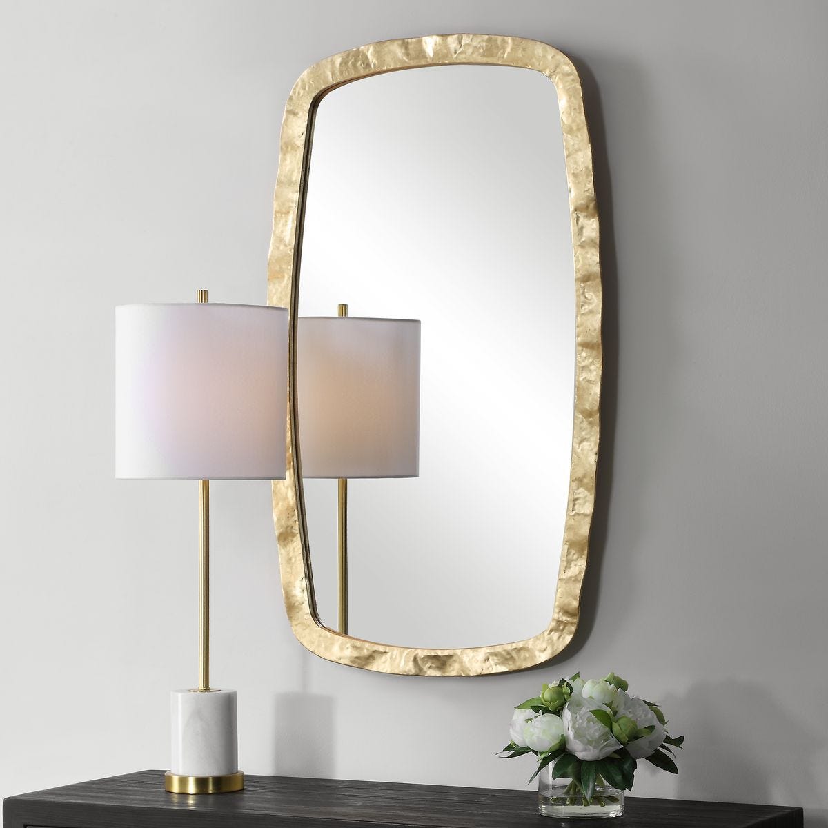 Mirror W00640 - perfect for enhancing light and creating a sense of space | Image 3 | InSTYLE Home & Rugs