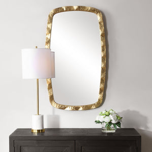 Mirror W00640 - perfect for enhancing light and creating a sense of space | Image 1 | InSTYLE Home & Rugs