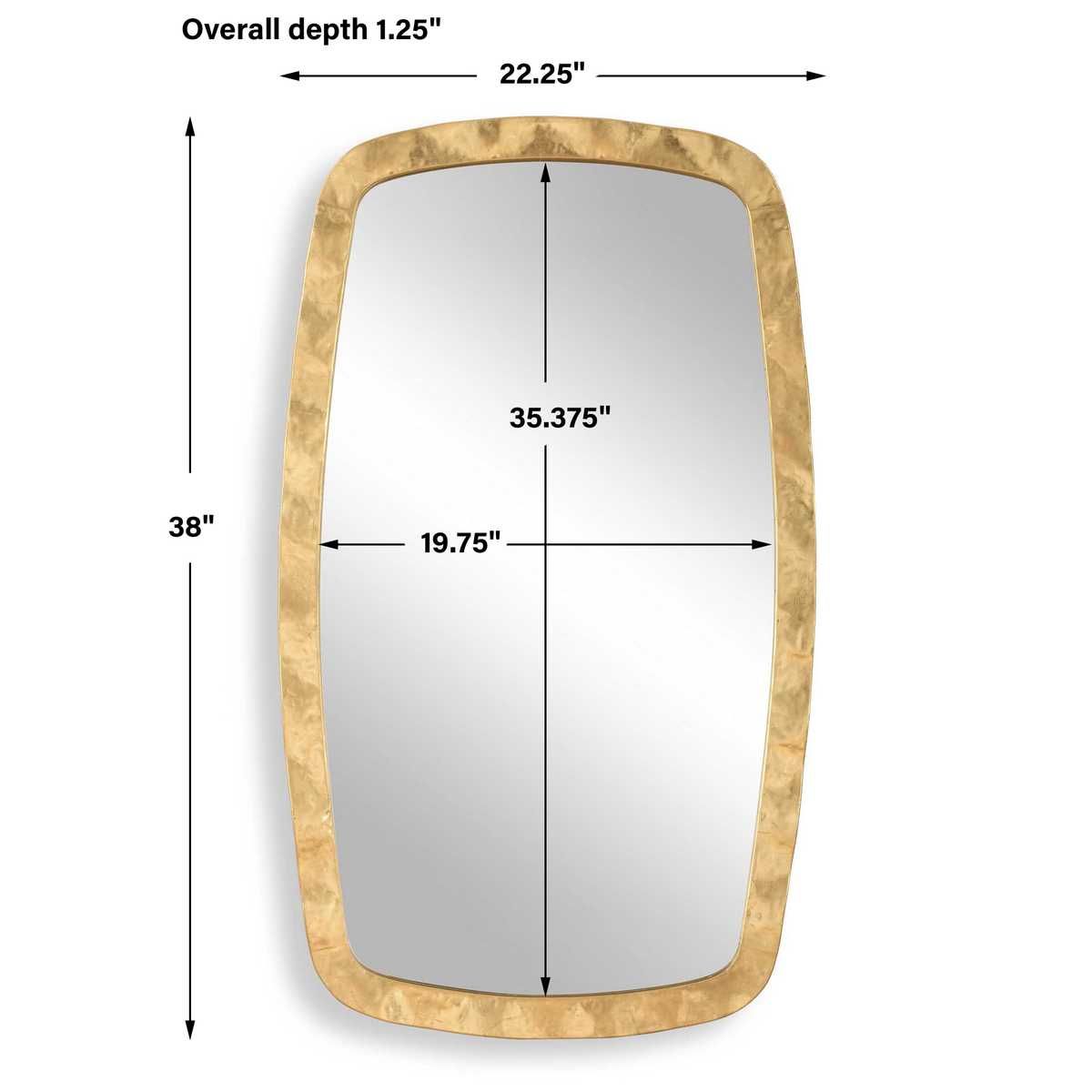 Mirror W00640 - perfect for enhancing light and creating a sense of space | Image 6 | InSTYLE Home & Rugs