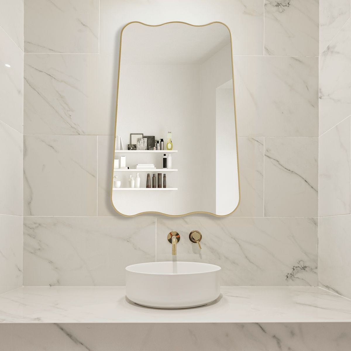 MIRROR W00648 - perfect for enhancing light and creating a sense of space | Image 6 | InSTYLE Home & Rugs