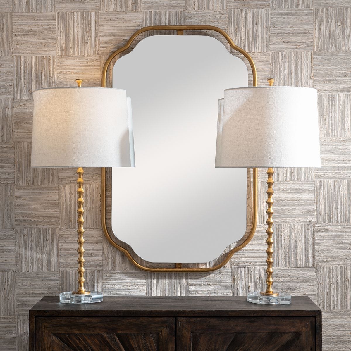 Gold Table Lamps S/2 - elegant lamps to enhance your room ambiance | Image 1 | InSTYLE Home & Rugs