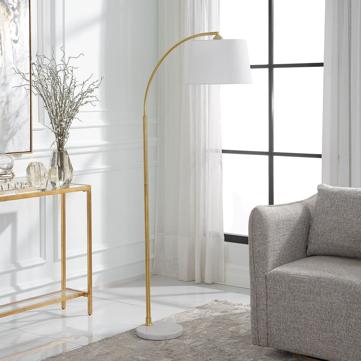 Floor Lamp W26109-1 - contemporary lamps for stylish lighting solutions | Image 8 | InSTYLE Home & Rugs