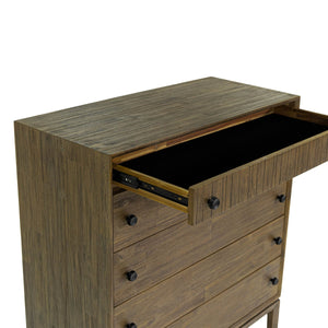 West 5 Drawer Chest - versatile drawer unit for office, bedroom, or living space | Image 12 | InSTYLE Home & Rugs