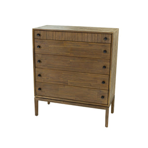West 5 Drawer Chest - versatile drawer unit for office, bedroom, or living space | Image 5 | InSTYLE Home & Rugs