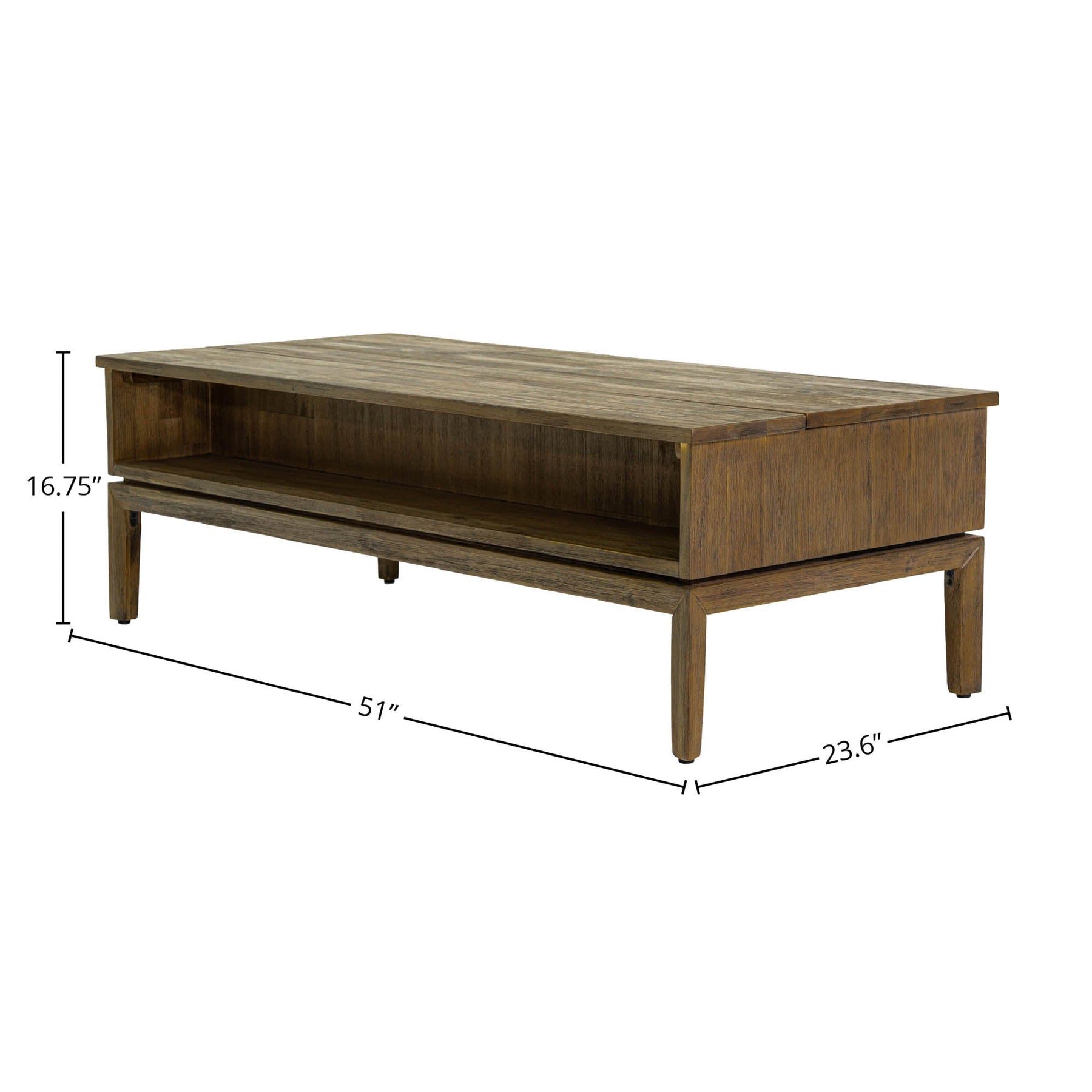 West Coffee Table w/ Lift Top - stylish tables for living rooms | Image 2 | InSTYLE Home & Rugs