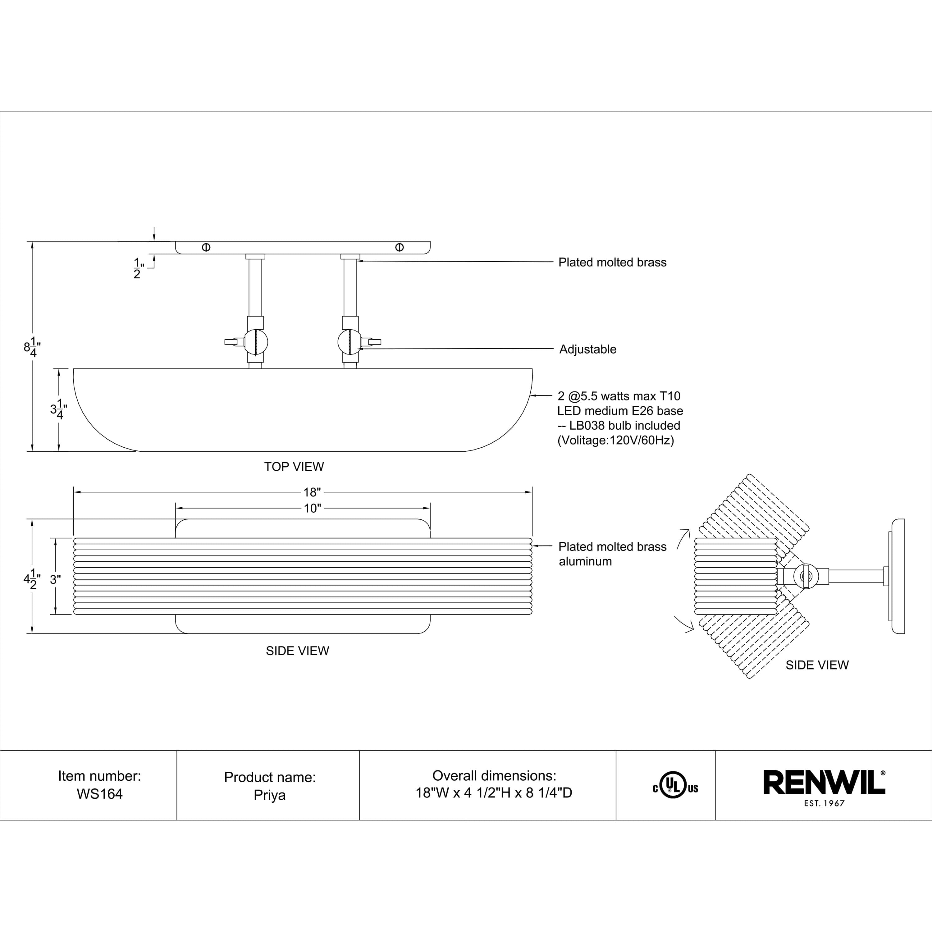 Priya - wide variety of lighting fixtures for every room | Image 7 | InSTYLE Home & Rugs