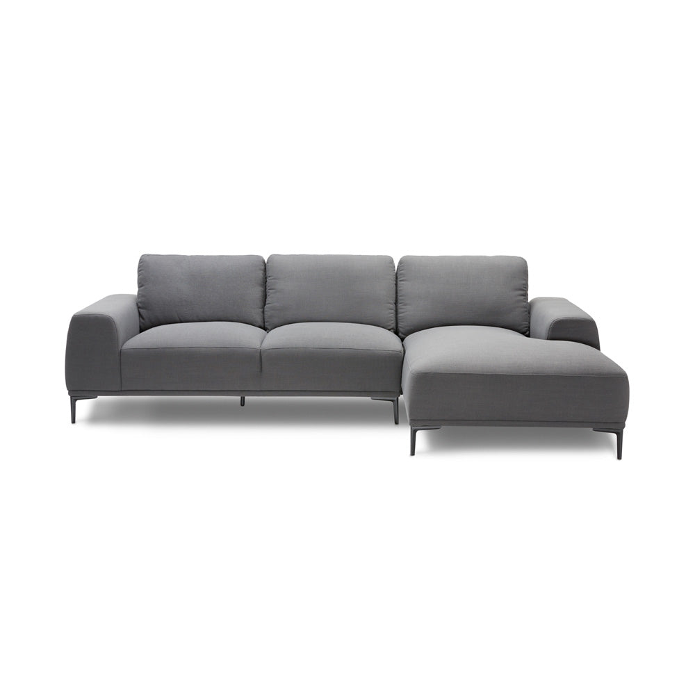 MIDDLETON Sectional Sofa Idea fabric Black legs | InSTYLE Home & Rugs