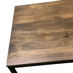 Flynn Dining Table Large – Evanescent Brown/Black - comfortable dining experience | Image 4 | InSTYLE Home & Rugs