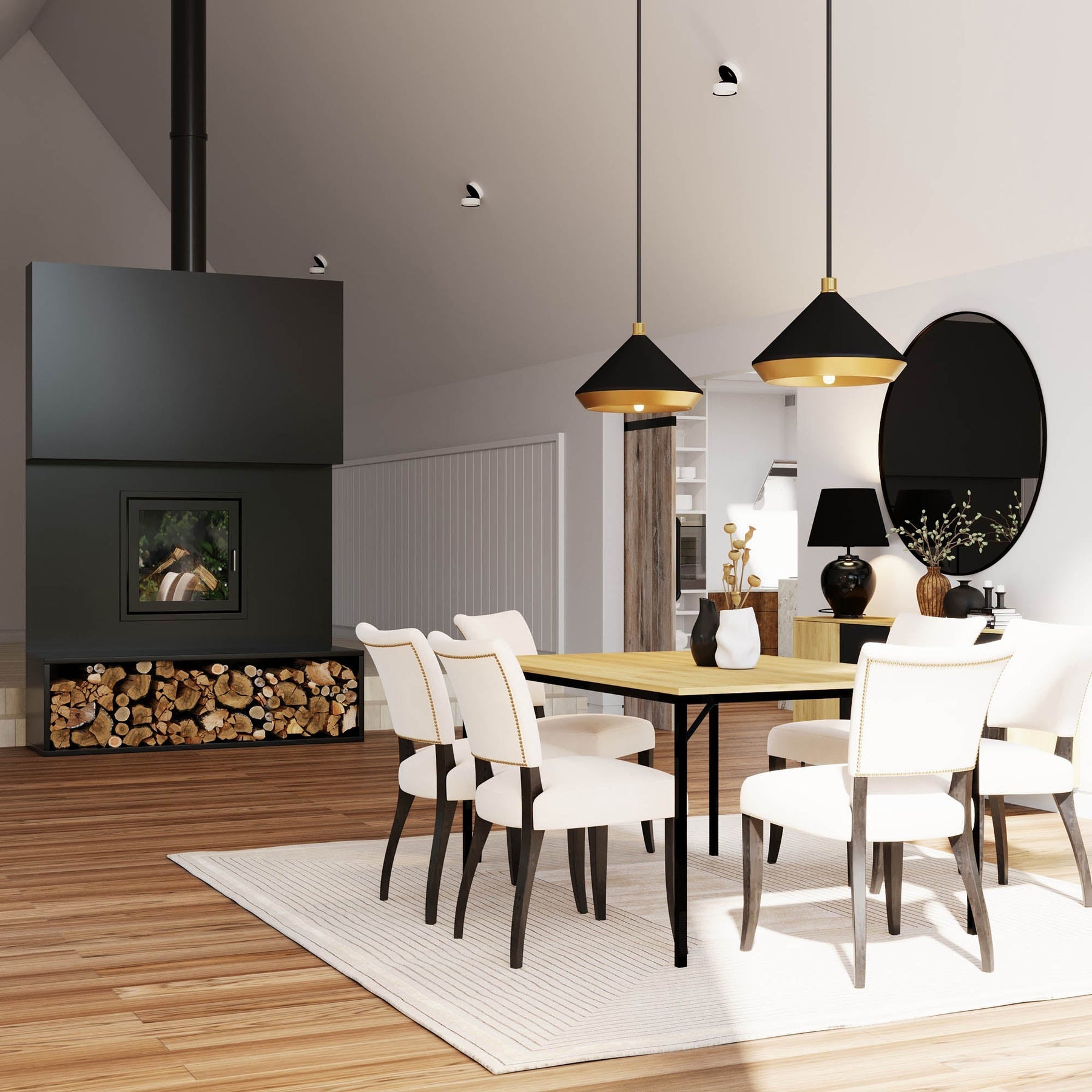 Flynn Dining Table - comfortable dining experience | Image 9 | InSTYLE Home & Rugs