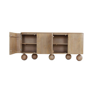 Globe Sideboard - sleek sideboard for storage | Image 4 | InSTYLE Home & Rugs