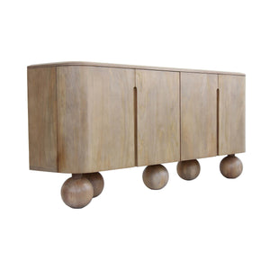 Globe Sideboard - sleek sideboard for storage | Image 5 | InSTYLE Home & Rugs