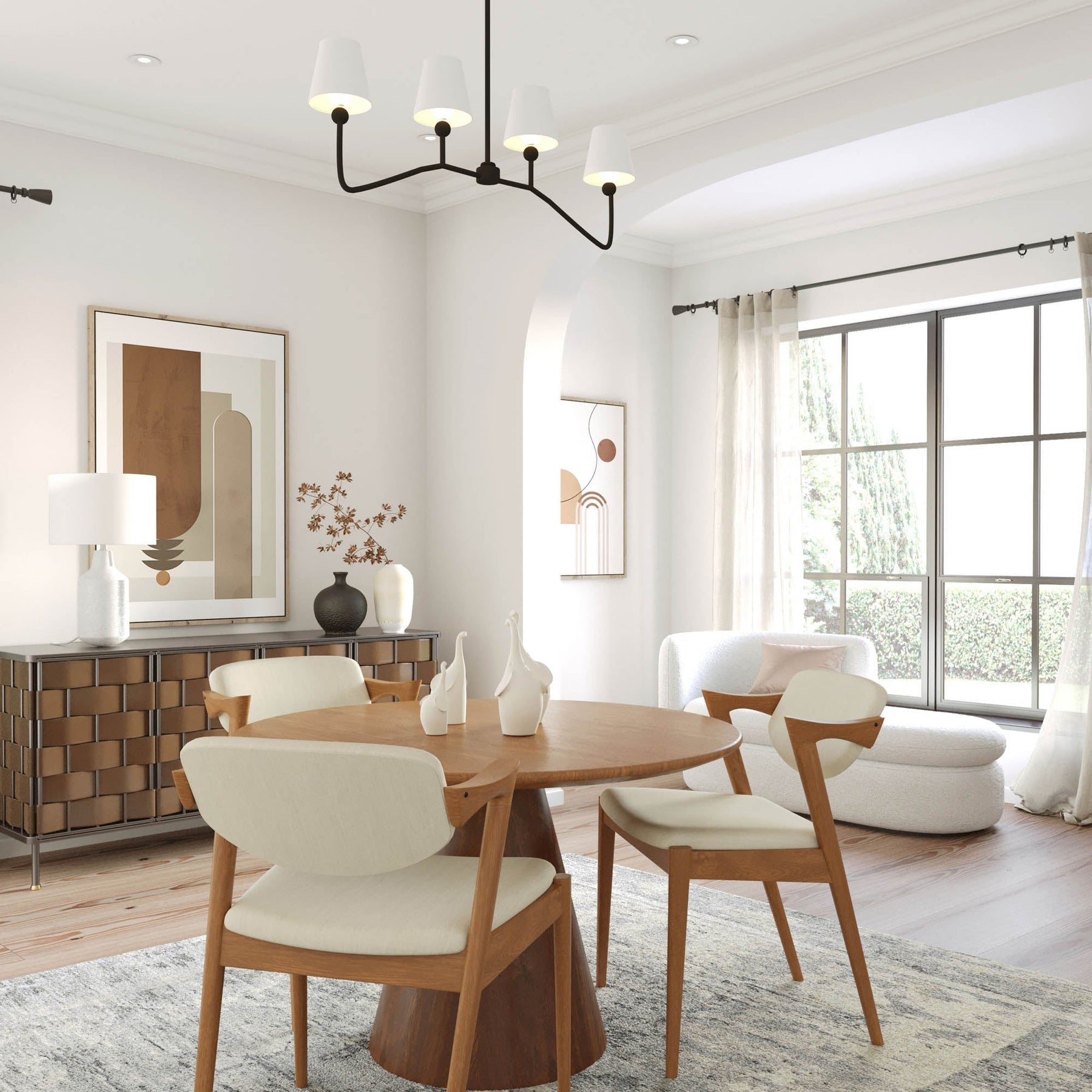 Peyton Dining Table - comfortable dining experience | Image 5 | InSTYLE Home & Rugs