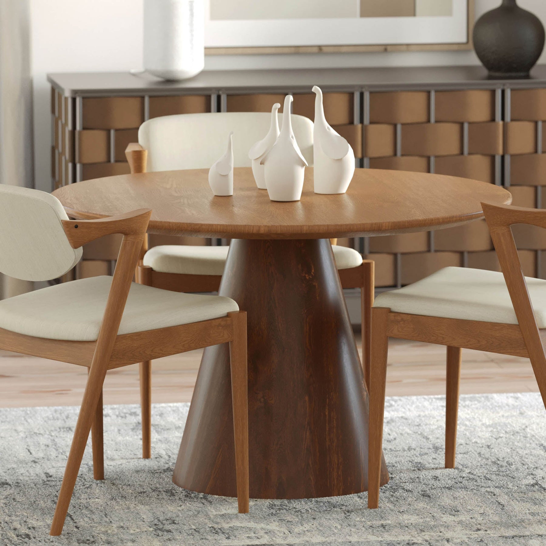 Peyton Dining Table - comfortable dining experience | Image 6 | InSTYLE Home & Rugs