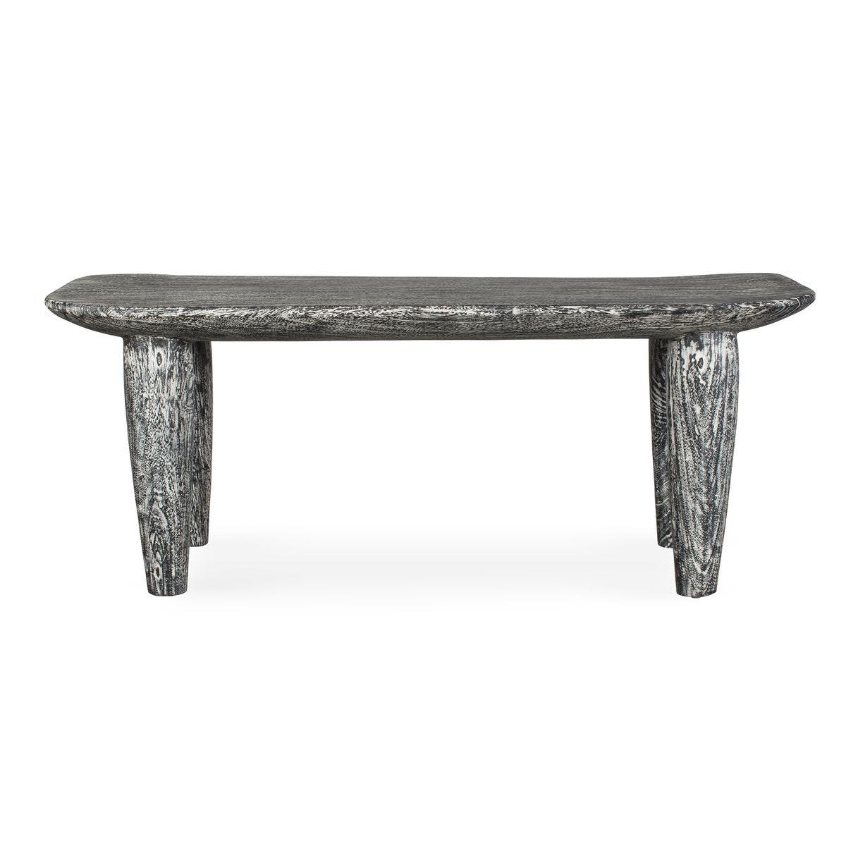 Fade To Black Bench - stylish bench for any space | Image 1 | InSTYLE Home & Rugs