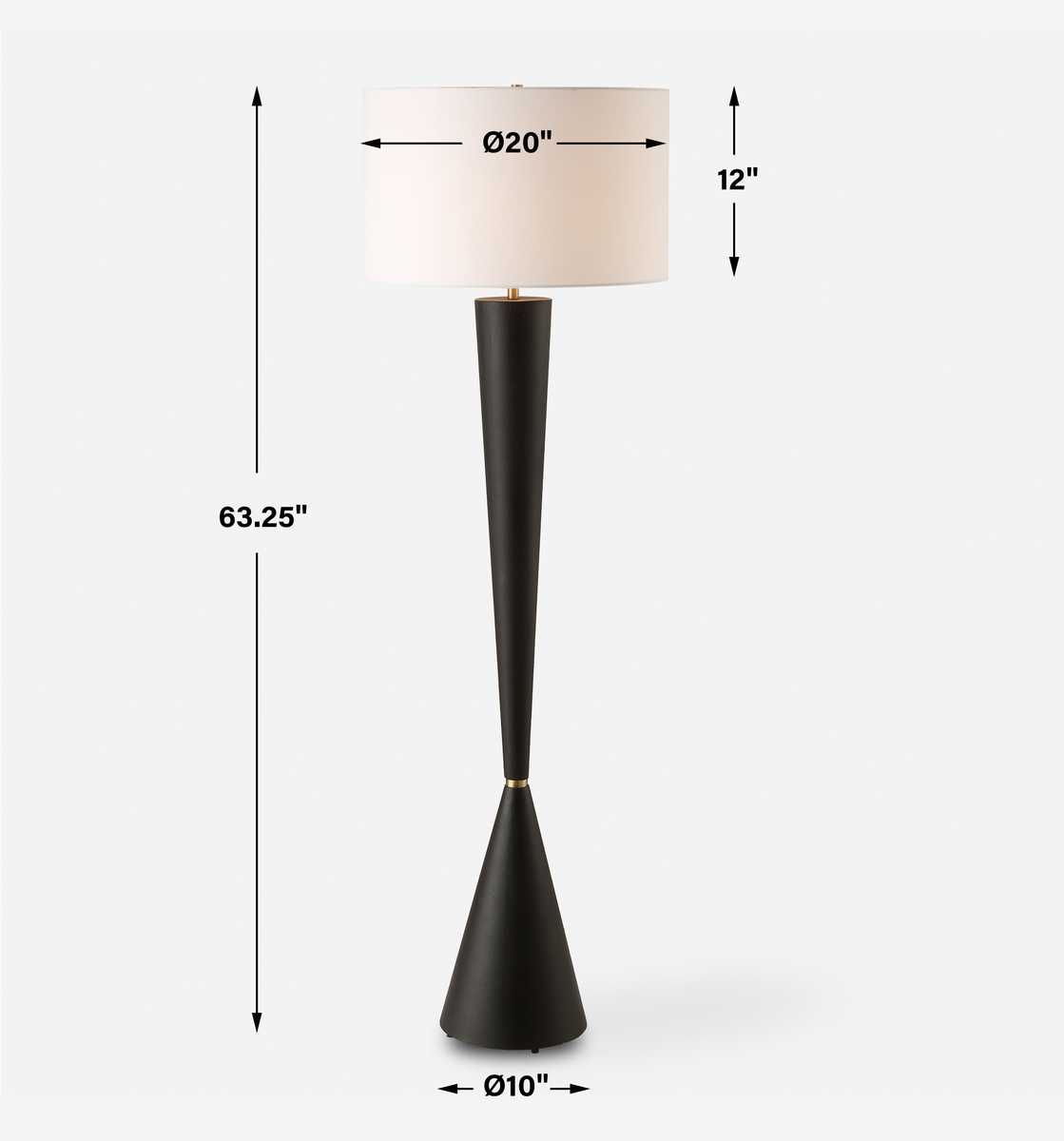 Layla Floor Lamp - contemporary lamps for stylish lighting solutions | Image 7 | InSTYLE Home & Rugs