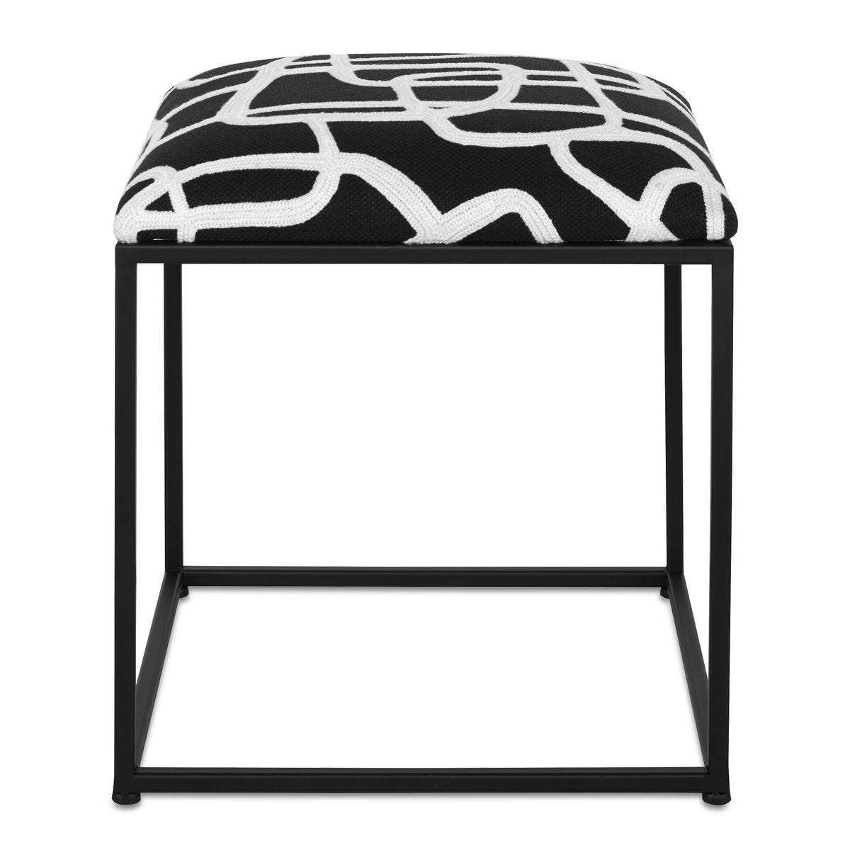Twists and Turns Accent Stool - available in various heights | Image 1 | InSTYLE Home & Rugs