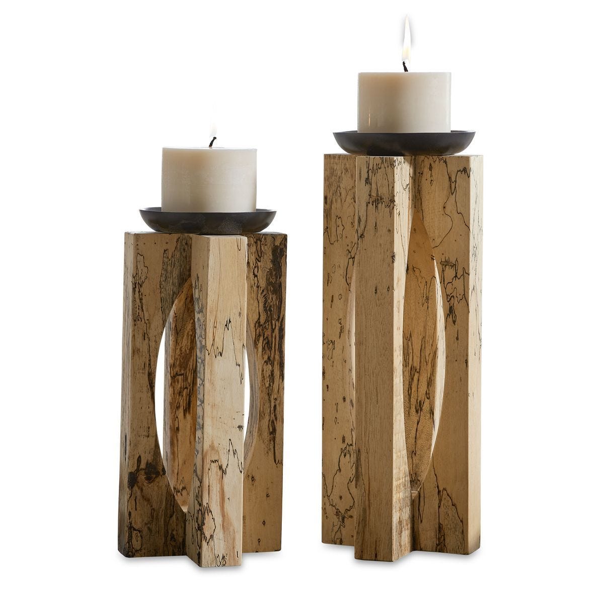 Ilva Candleholders, S/2 - stylish home accessories to complete your decor | Image 1 | InSTYLE Home & Rugs