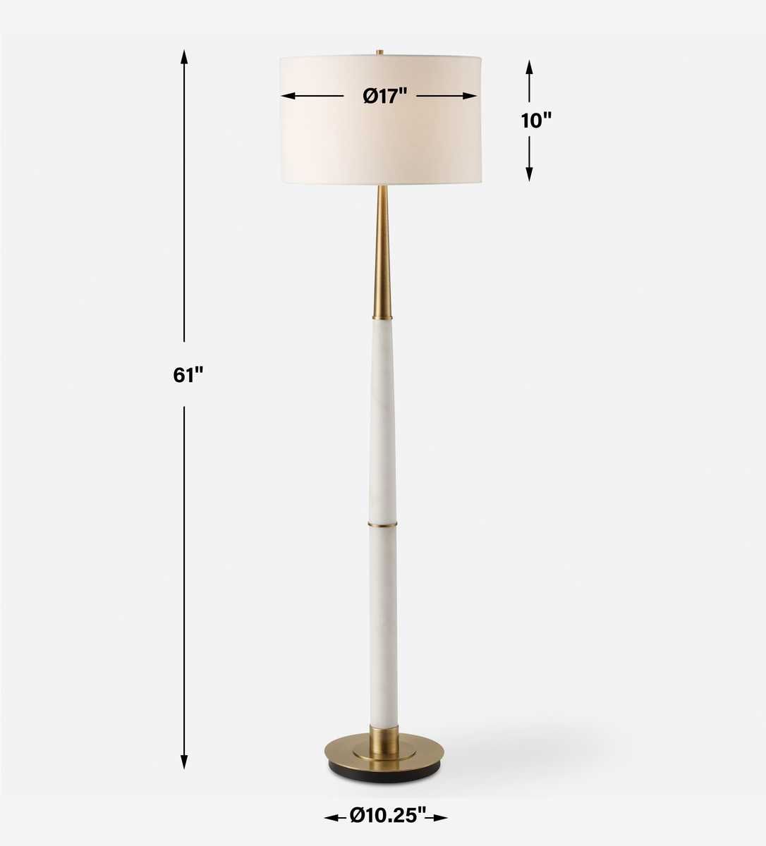 Faro Floor Lamp - versatile lighting lamps for any interior style | Image 8 | InSTYLE Home & Rugs