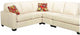 Superstyle Customizable 5002 3-Piece Left Arm Facing Sectional and Loveseat