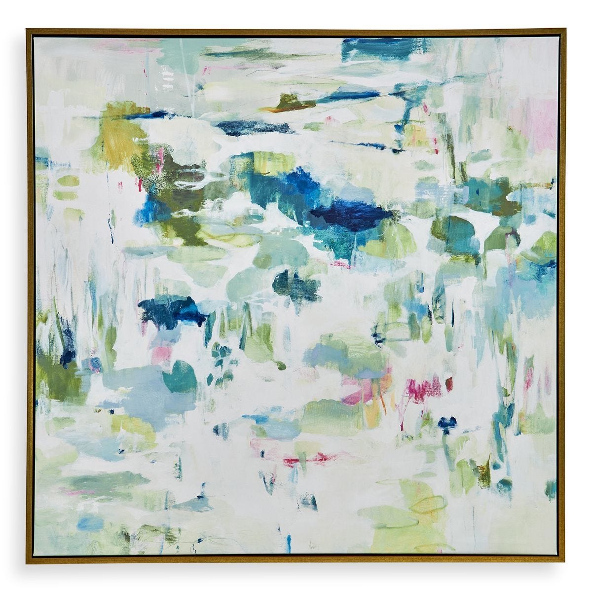 Abstract Reflections Framed Canvas - eye-catching art pieces to enhance your home design | Image 1 | InSTYLE Home & Rugs