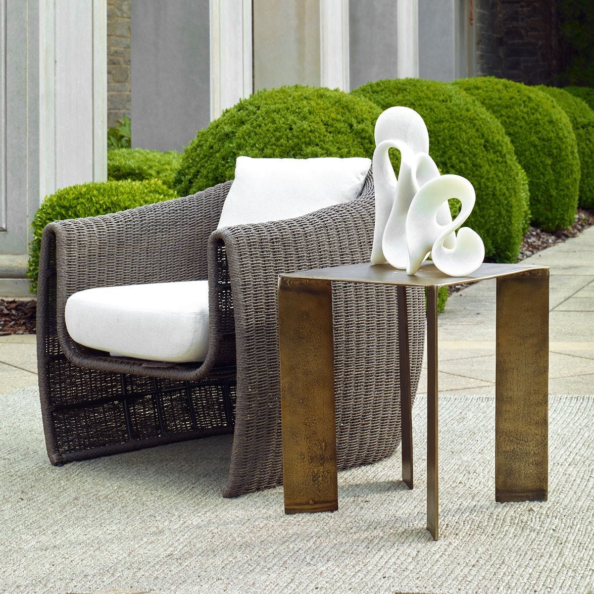 Reade Indoor-Outdoor Accent Table - functional accent table with unique design for any room | Image 2 | InSTYLE Home & Rugs