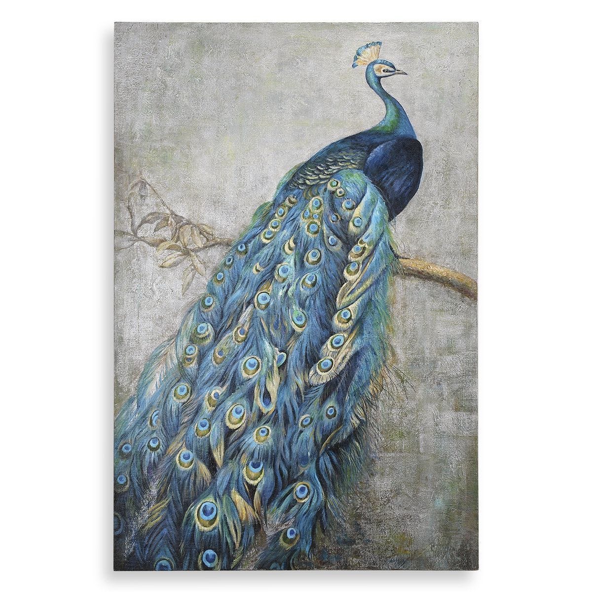 Proud Papa Hand Painted Canvas - timeless artwork that brings character to any space | Image 1 | InSTYLE Home & Rugs