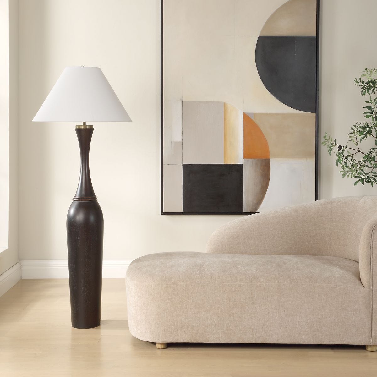 Pravin Floor Lamp - elegant floor lamp for interiors | Image 3 | InSTYLE Home & Rugs