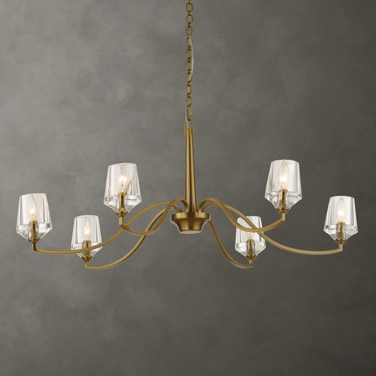 Barcelona, 6 Lt Chandelier - from table lamps to chandeliers and floor lamps | Image 2 | InSTYLE Home & Rugs