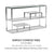 Barolo Steel Console Table