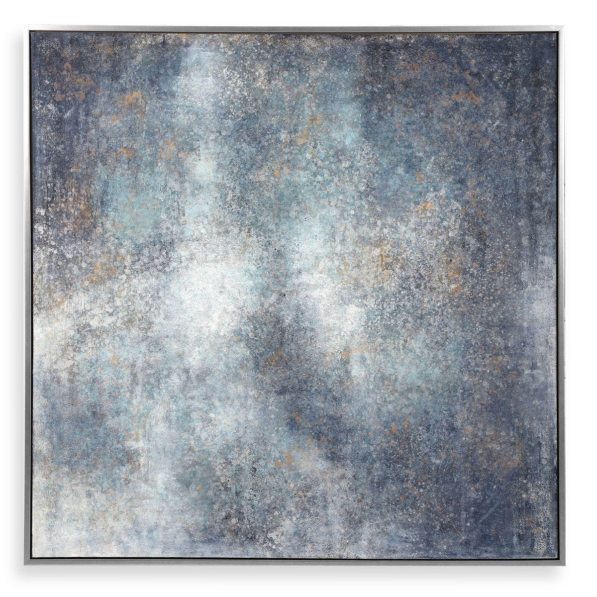 Evening Sky Hand Painted Canvas - bold and creative art for unique interior décor | Image 1 | InSTYLE Home & Rugs
