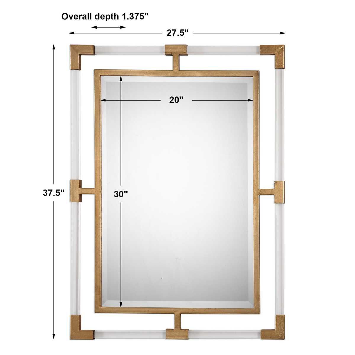 Balkan Mirror, Gold - perfect for enhancing light and creating a sense of space | Image 7 | InSTYLE Home & Rugs