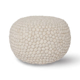 Bohemian Pebble Pouf - versatile pouf for extra seating or as a footrest | Image 1 | InSTYLE Home & Rugs