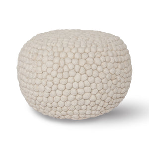 Bohemian Pebble Pouf - versatile pouf for extra seating or as a footrest | Image 1 | InSTYLE Home & Rugs