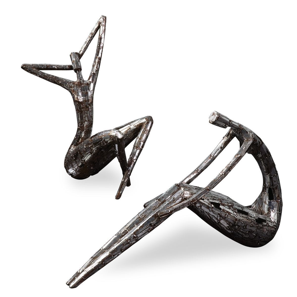 Dahy Statues, S/2 - modern accessories for a personalized living space | Image 1 | InSTYLE Home & Rugs