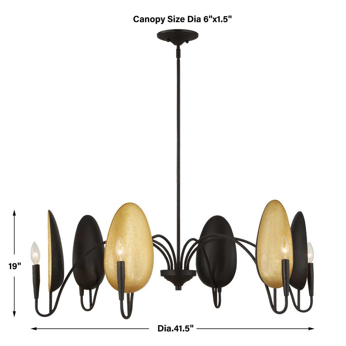 Warwick, 6 Lt Chandelier - from table lamps to chandeliers and floor lamps | Image 16 | InSTYLE Home & Rugs