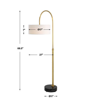 Huxford Floor Lamp - elegant lamps to enhance your room ambiance | Image 8 | InSTYLE Home & Rugs