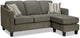 Superstyle® 79" Sofa with Chaise Lounge