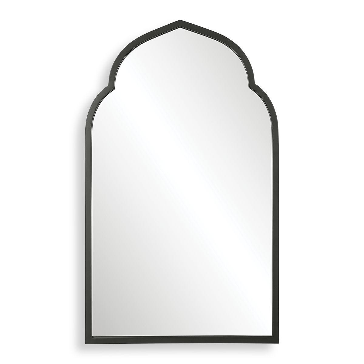 Kenitra Arch Mirror, Black - perfect for enhancing light and creating a sense of space | Image 1 | InSTYLE Home & Rugs