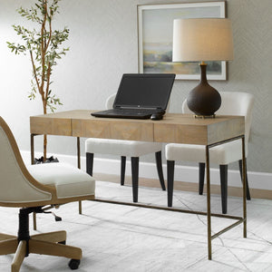 Aristotle Desk - stylish desk for modern spaces | Image 3 | InSTYLE Home & Rugs